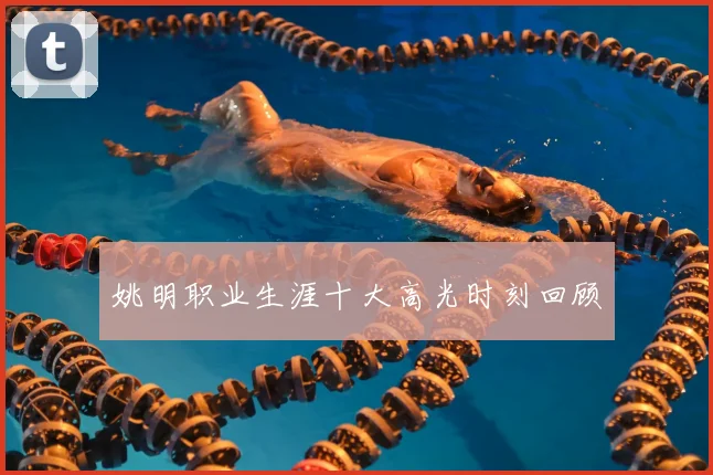 姚明职业生涯十大高光时刻回顾